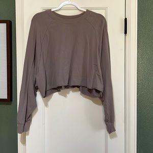 Alo Long Sleeve Crop Top